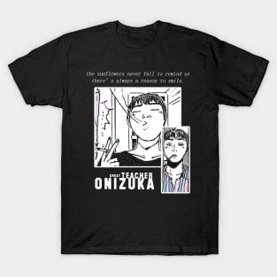 Great Teacher Onizuka ''SUNFLOWER'' V2 Manga Anime T-Shirt